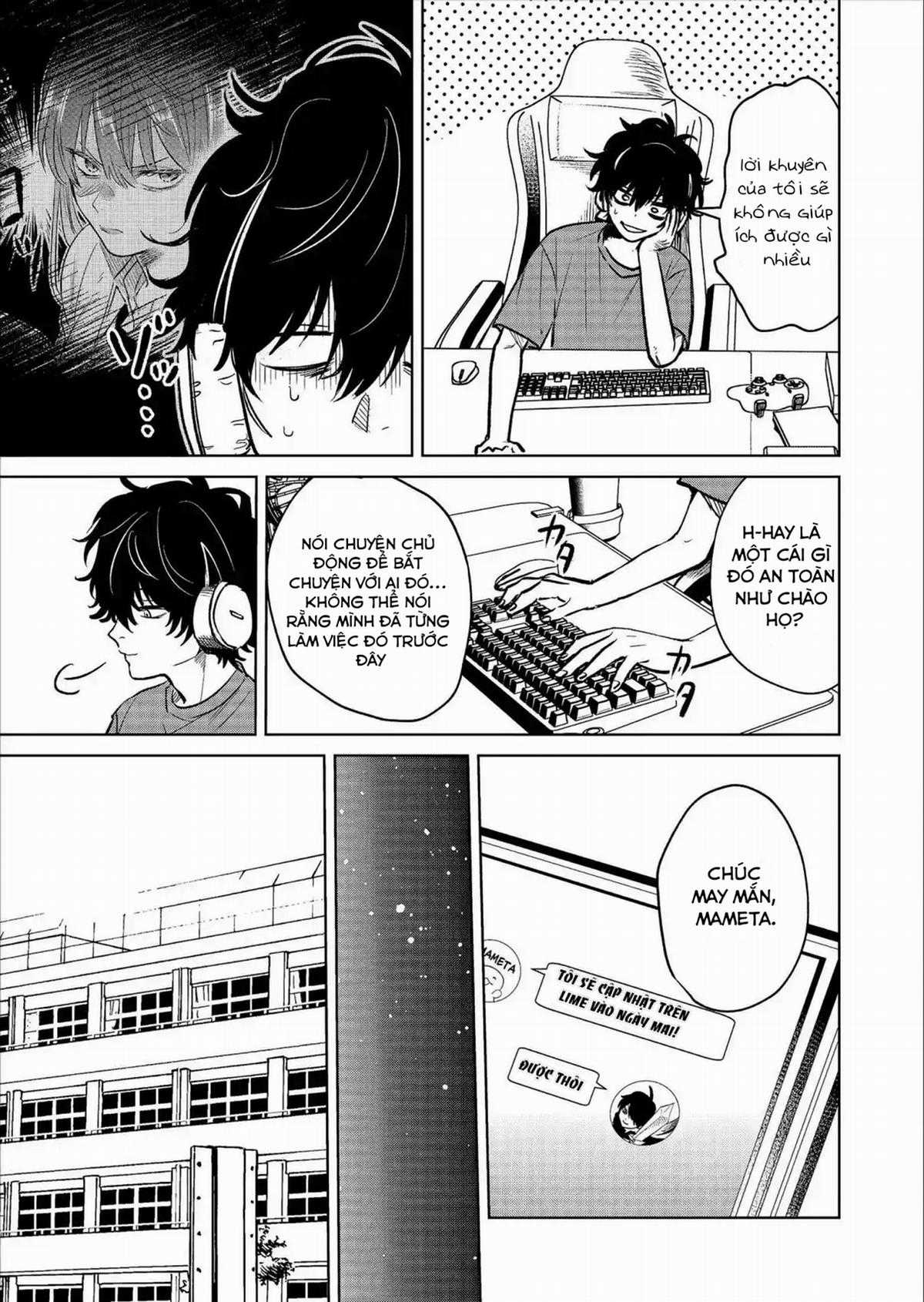 Inkya Ga Netoge Tomodachi Ni Renai Soudan Sareta Hanashi Chapter 1 trang 6