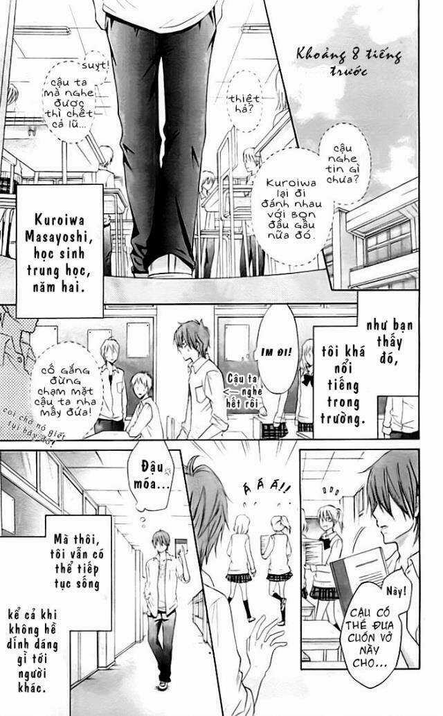 Inochi Mijikashi, Koi Seyo Furyou Shounen! Chapter 0 trang 4