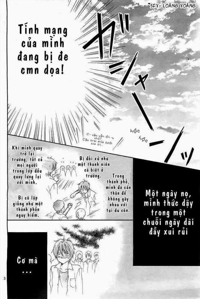 Inochi Mijikashi, Koi Seyo Furyou Shounen! Chapter 1 trang 3