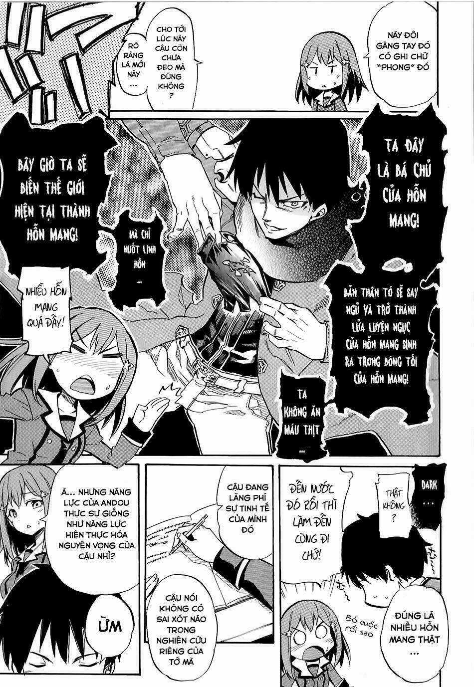 Inou Battle Wa Nichijoukei No Naka De Chapter 1 trang 16