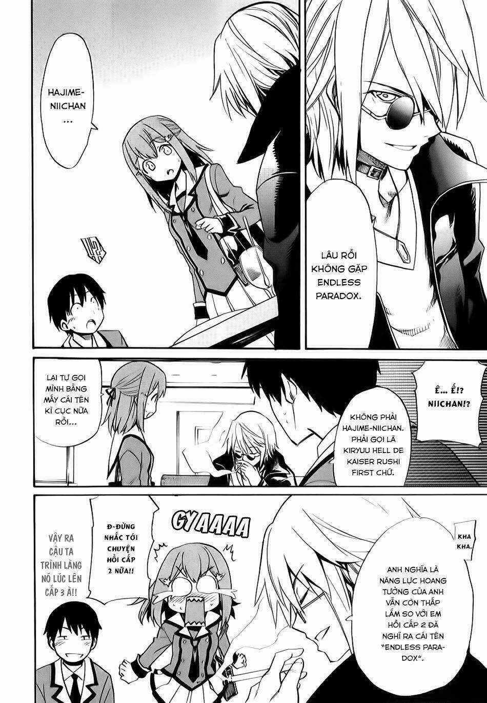 Inou Battle Wa Nichijoukei No Naka De Chapter 3 trang 17