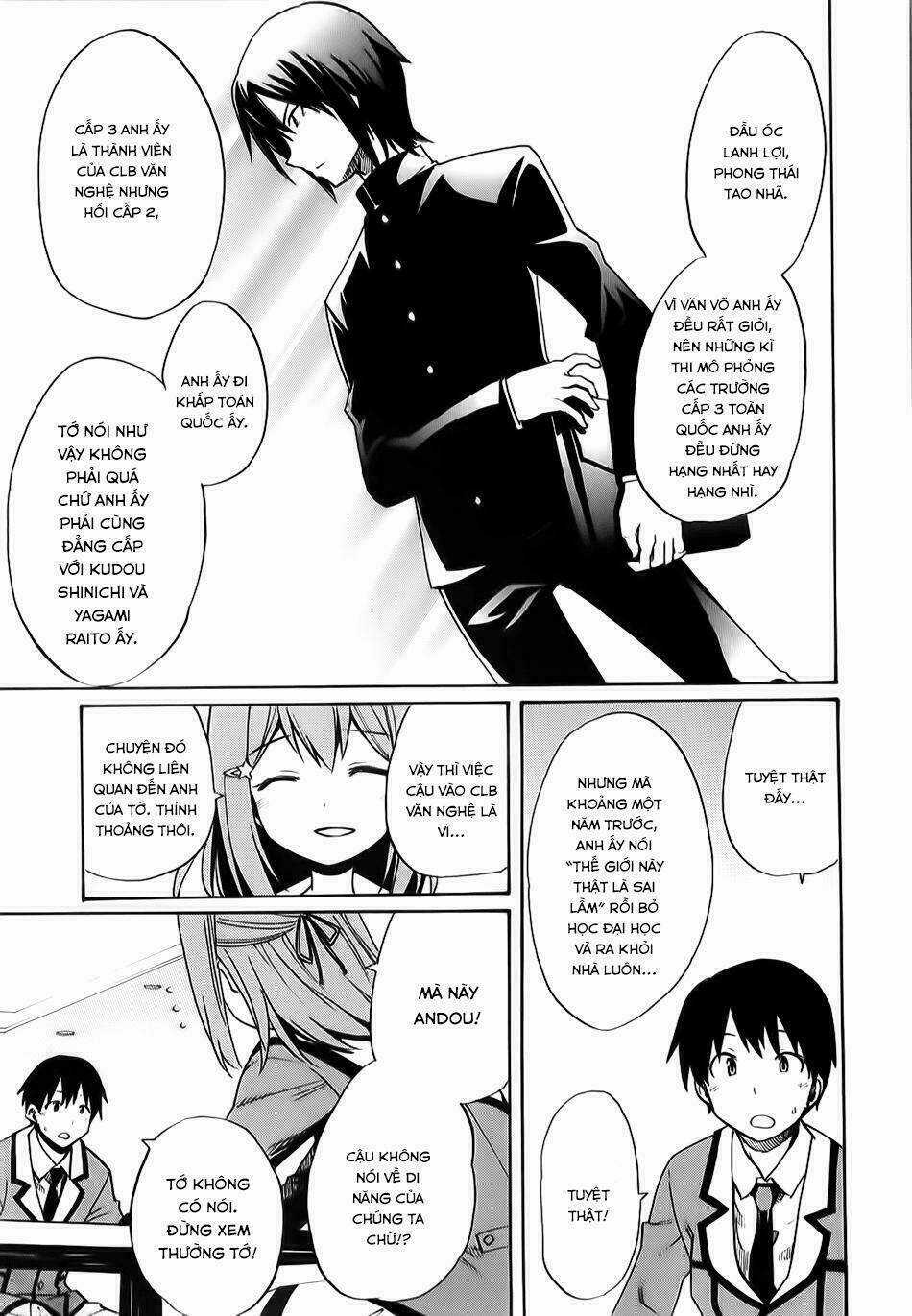Inou Battle Wa Nichijoukei No Naka De Chapter 3 trang 22