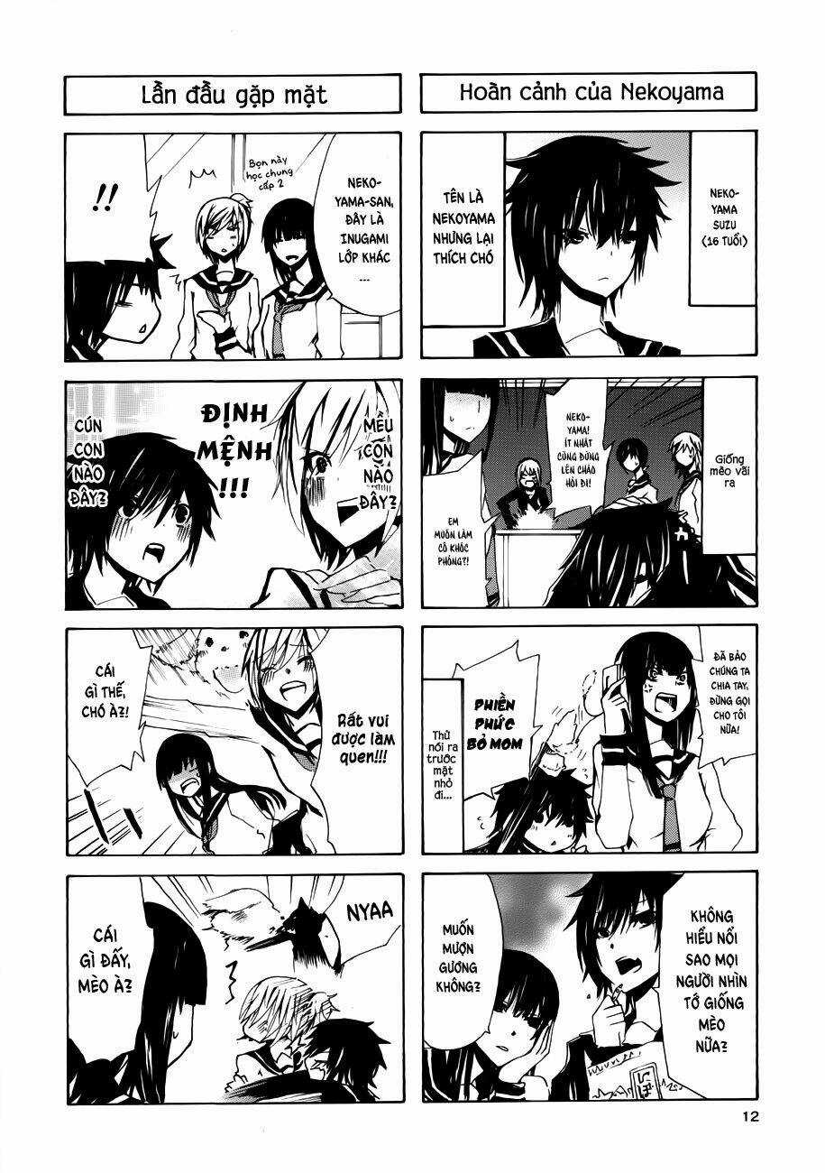 Inugami-san to Nekoyama-san Chapter 1 trang 2