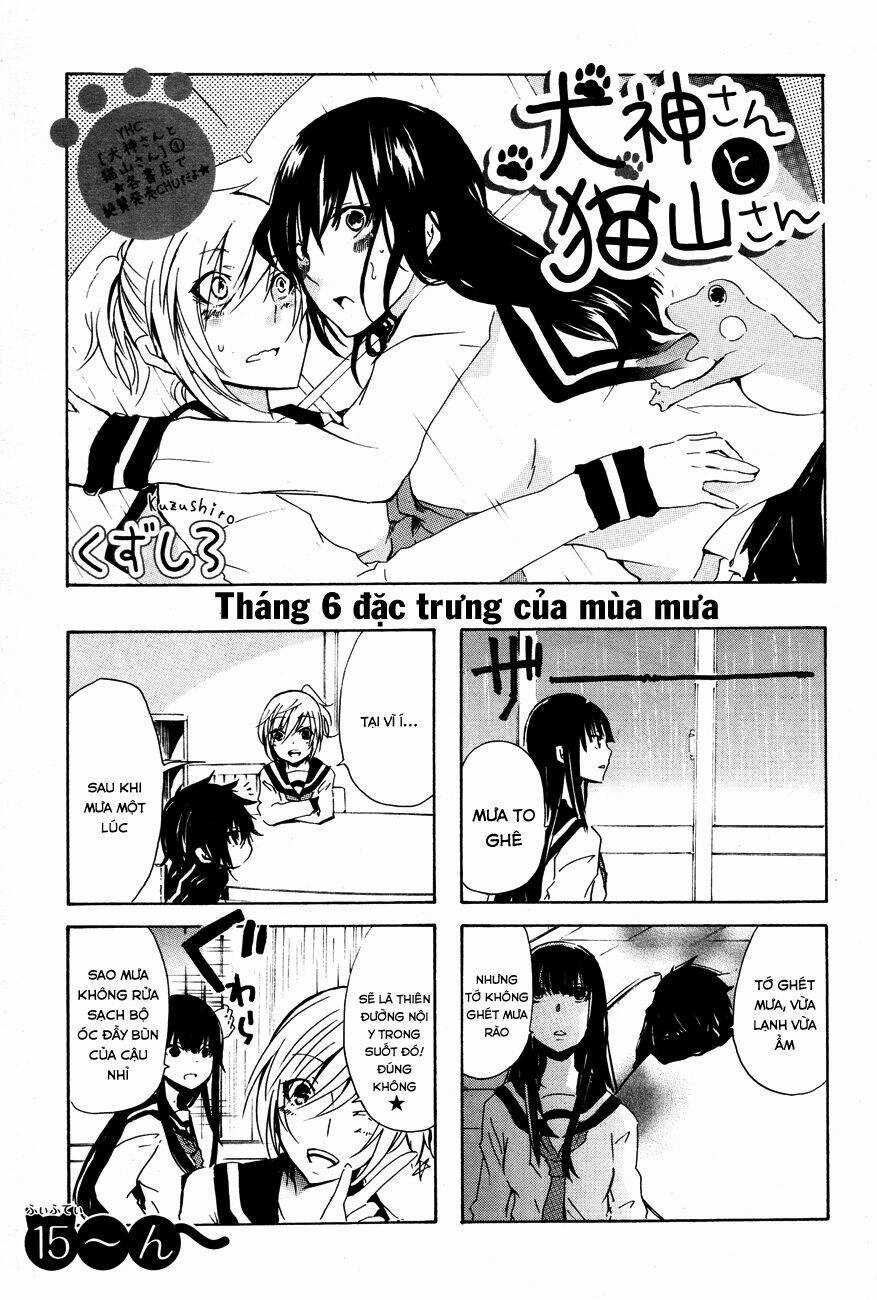 Inugami-san to Nekoyama-san Chapter 15 trang 2