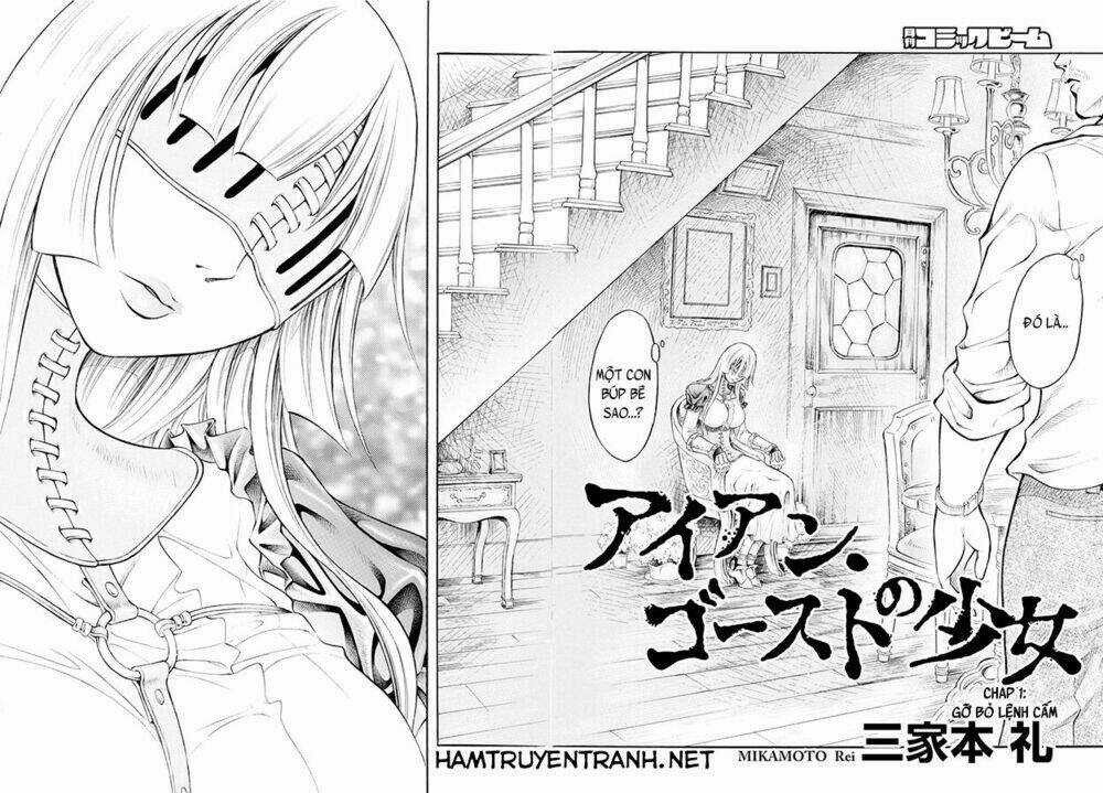 Iron Ghost No Shoujo Chapter 1 trang 8