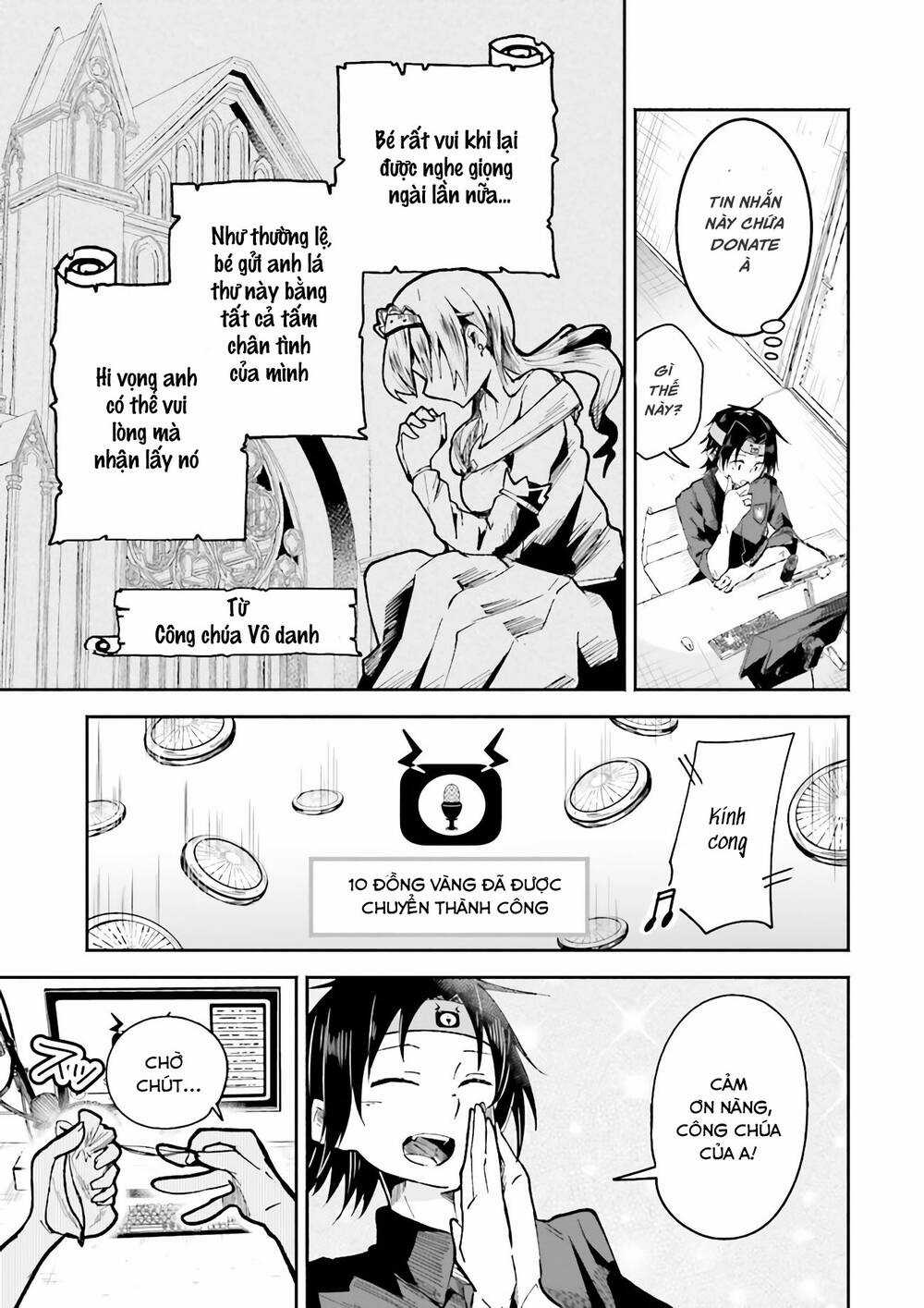 Isekai De Haishin Katsudou Wo Shitara Tairyou No Yandere Shinja Wo Umidashite Shimatta Ken Chapter 1 trang 24