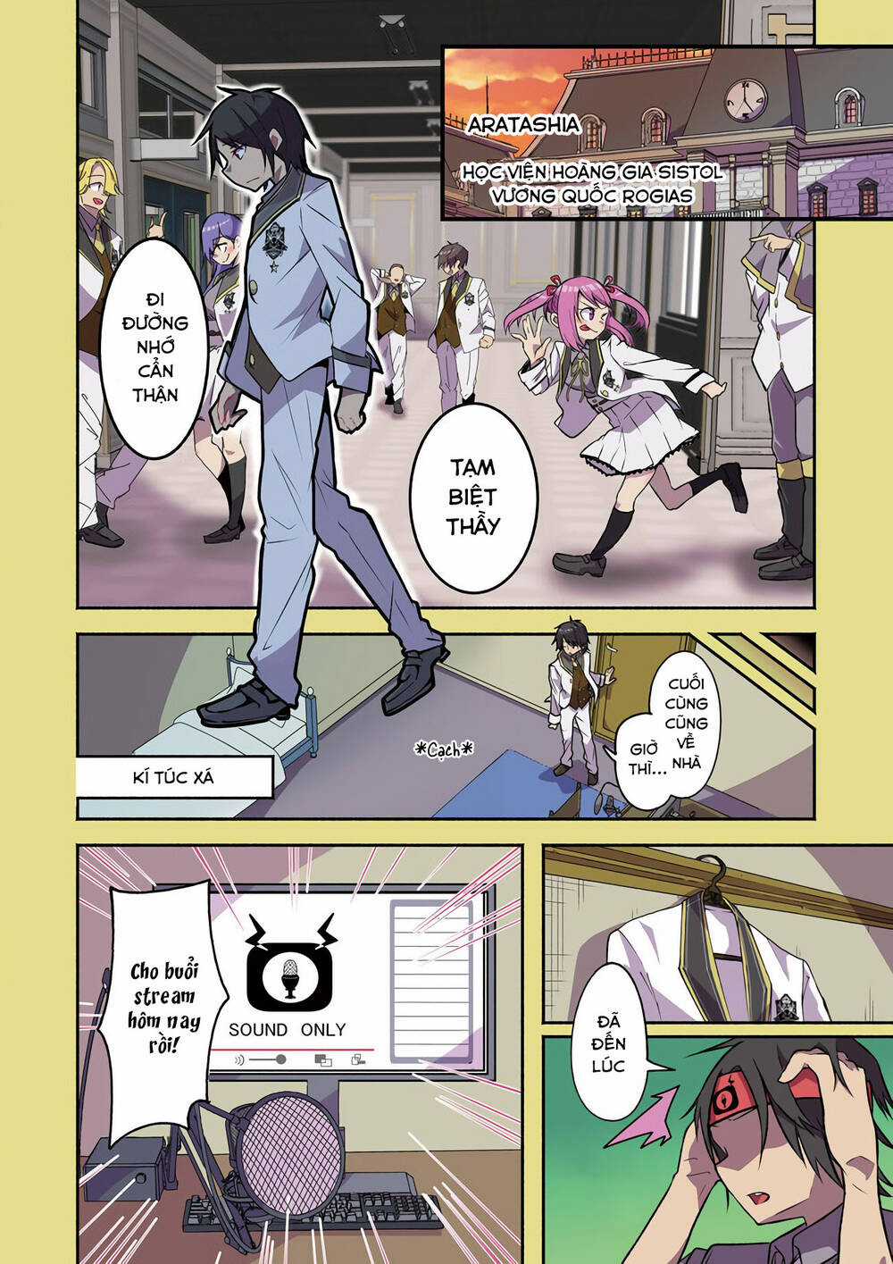 Isekai De Haishin Katsudou Wo Shitara Tairyou No Yandere Shinja Wo Umidashite Shimatta Ken Chapter 1 trang 3