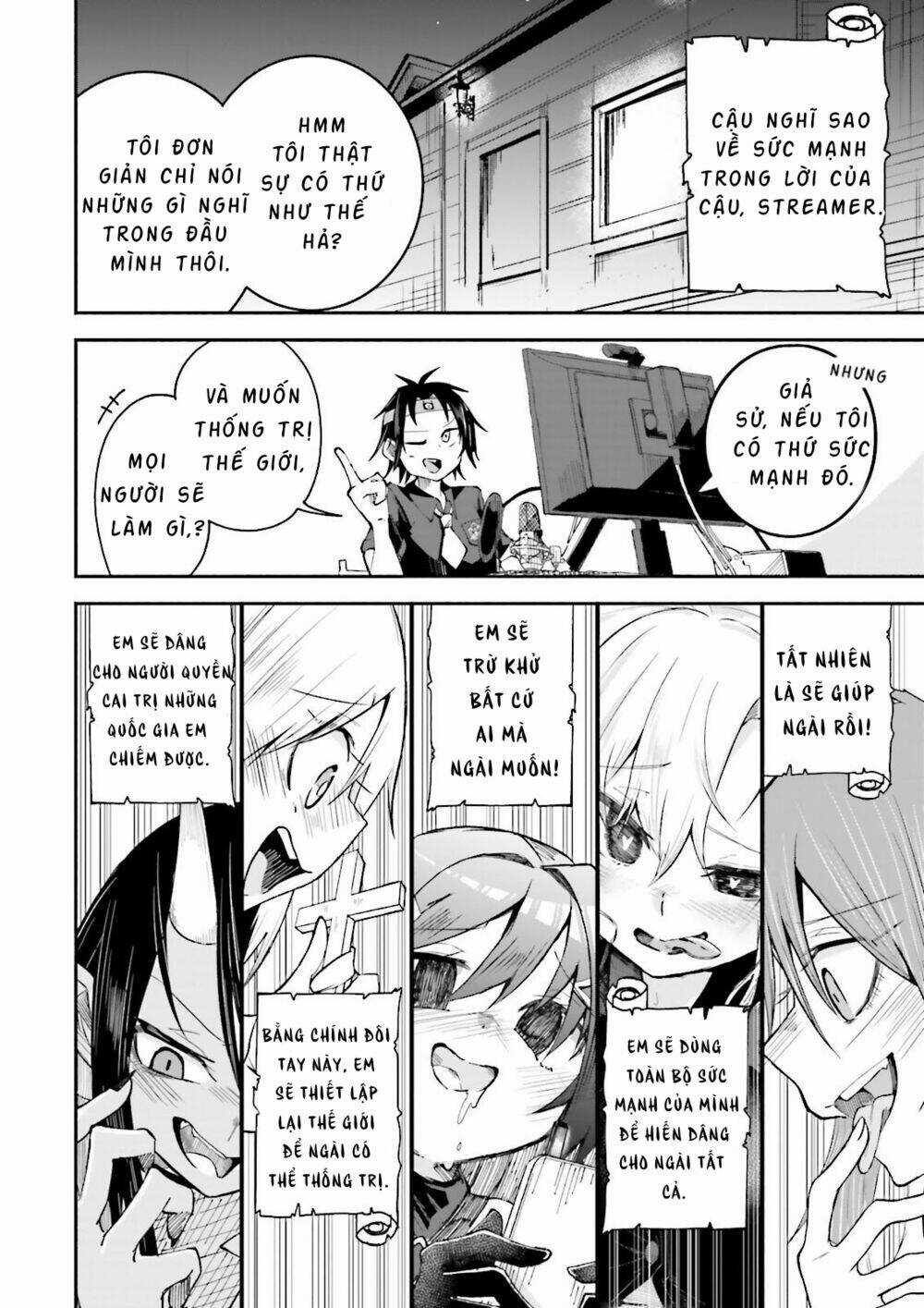 Isekai De Haishin Katsudou Wo Shitara Tairyou No Yandere Shinja Wo Umidashite Shimatta Ken Chapter 11 trang 3