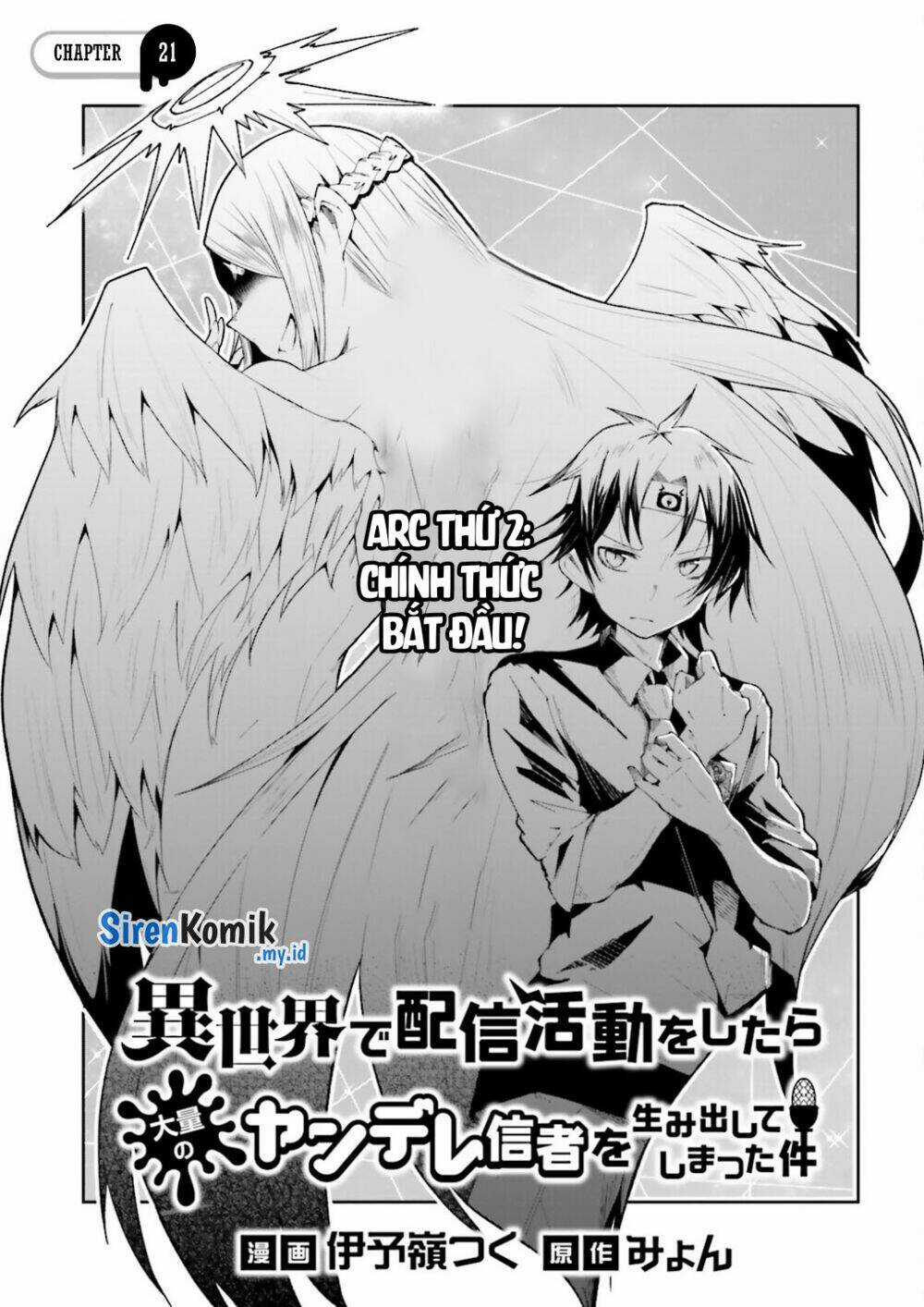 Isekai De Haishin Katsudou Wo Shitara Tairyou No Yandere Shinja Wo Umidashite Shimatta Ken Chapter 21 trang 2
