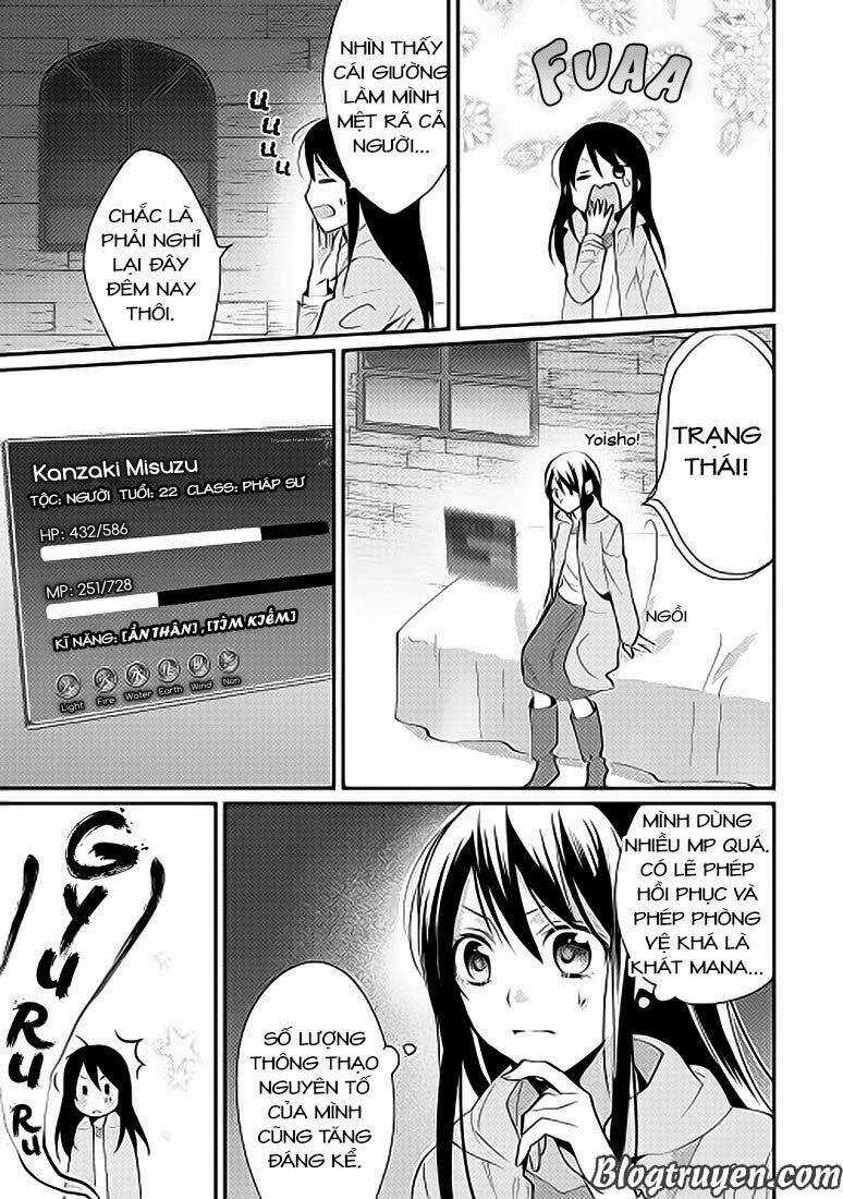 Isekai De 'Kuro No Iyashi Te' Tte Yobarete Imasu Chapter 1 trang 23