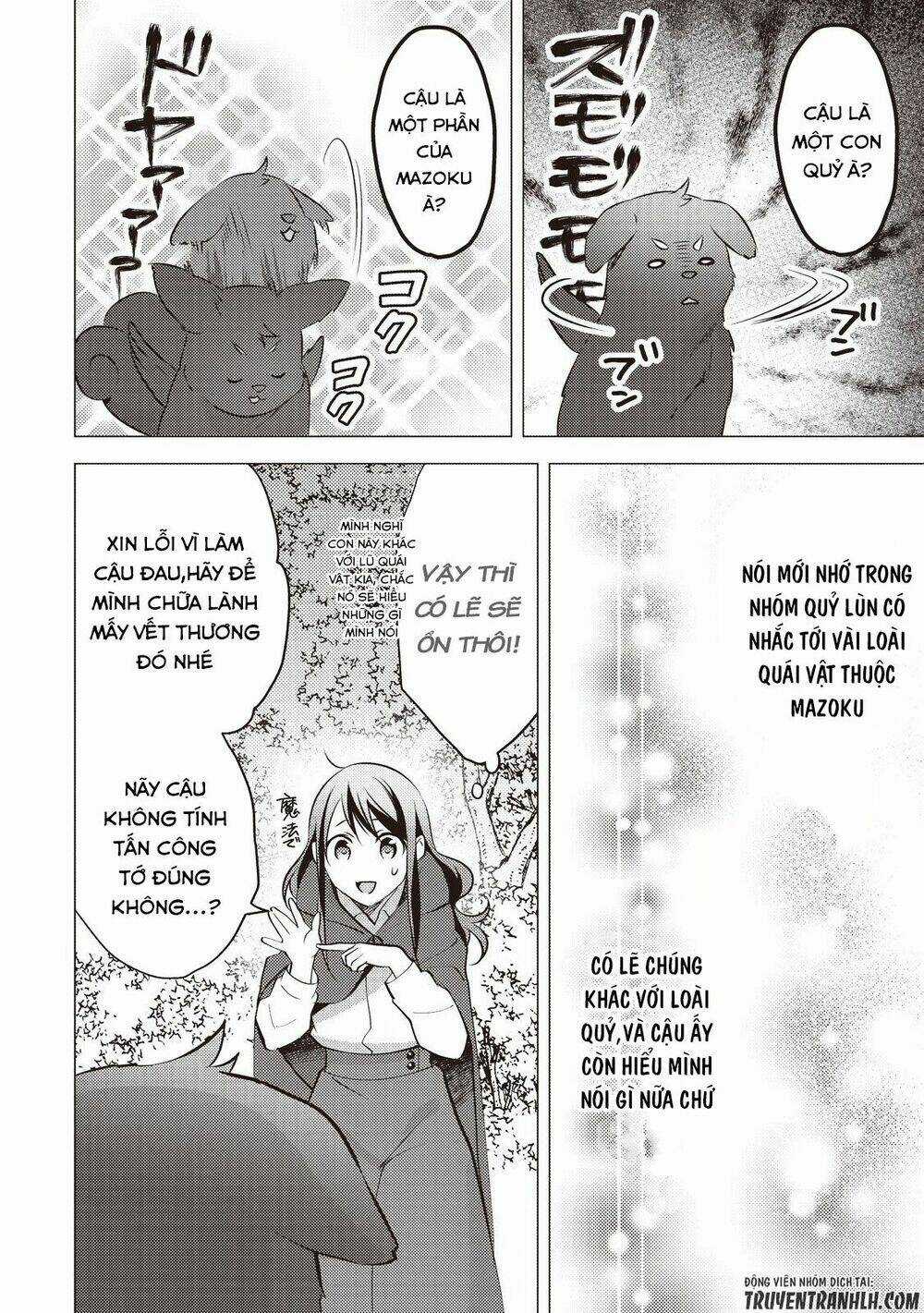 Isekai De 'Kuro No Iyashi Te' Tte Yobarete Imasu Chapter 10 trang 17