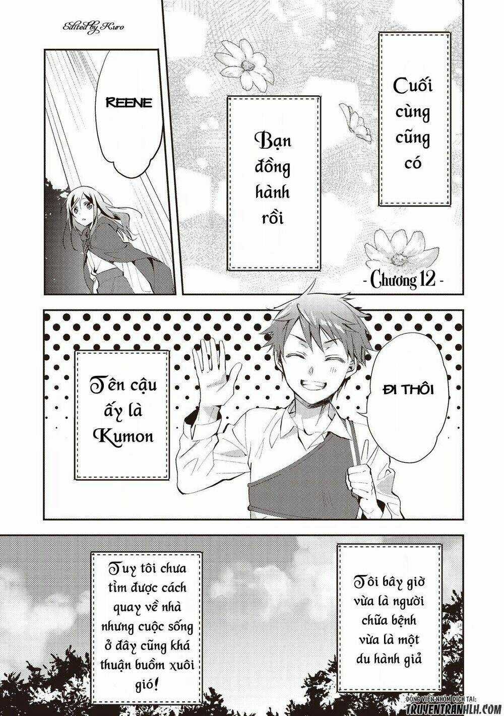 Isekai De 'Kuro No Iyashi Te' Tte Yobarete Imasu Chapter 12 trang 2