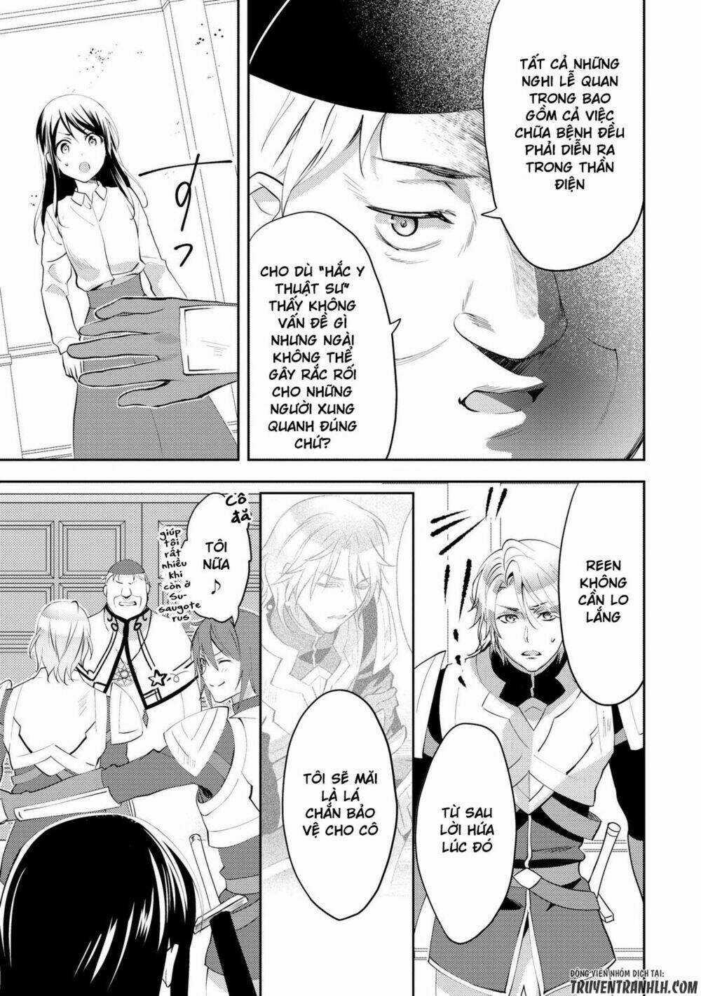 Isekai De 'Kuro No Iyashi Te' Tte Yobarete Imasu Chapter 17 trang 12