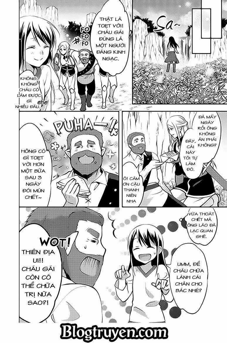 Isekai De 'Kuro No Iyashi Te' Tte Yobarete Imasu Chapter 3 trang 14