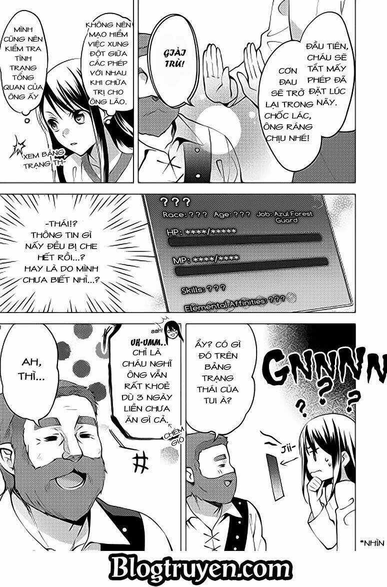 Isekai De 'Kuro No Iyashi Te' Tte Yobarete Imasu Chapter 3 trang 15