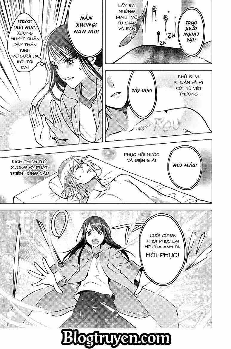 Isekai De 'Kuro No Iyashi Te' Tte Yobarete Imasu Chapter 4 trang 22