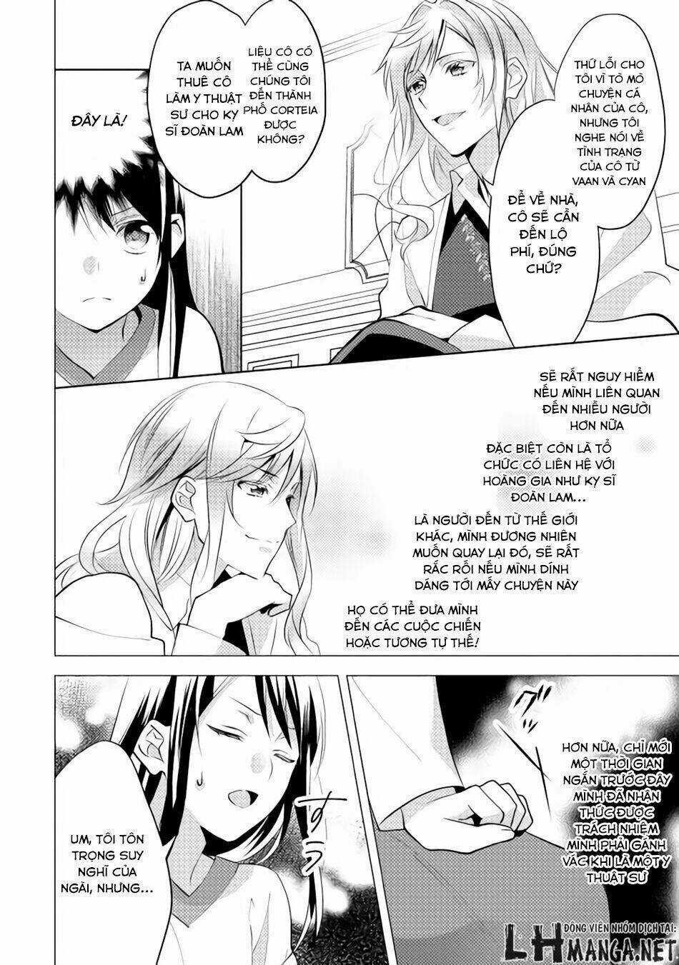 Isekai De 'Kuro No Iyashi Te' Tte Yobarete Imasu Chapter 5 trang 20