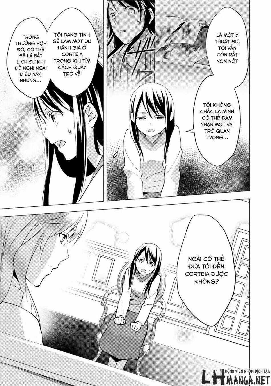 Isekai De 'Kuro No Iyashi Te' Tte Yobarete Imasu Chapter 5 trang 21