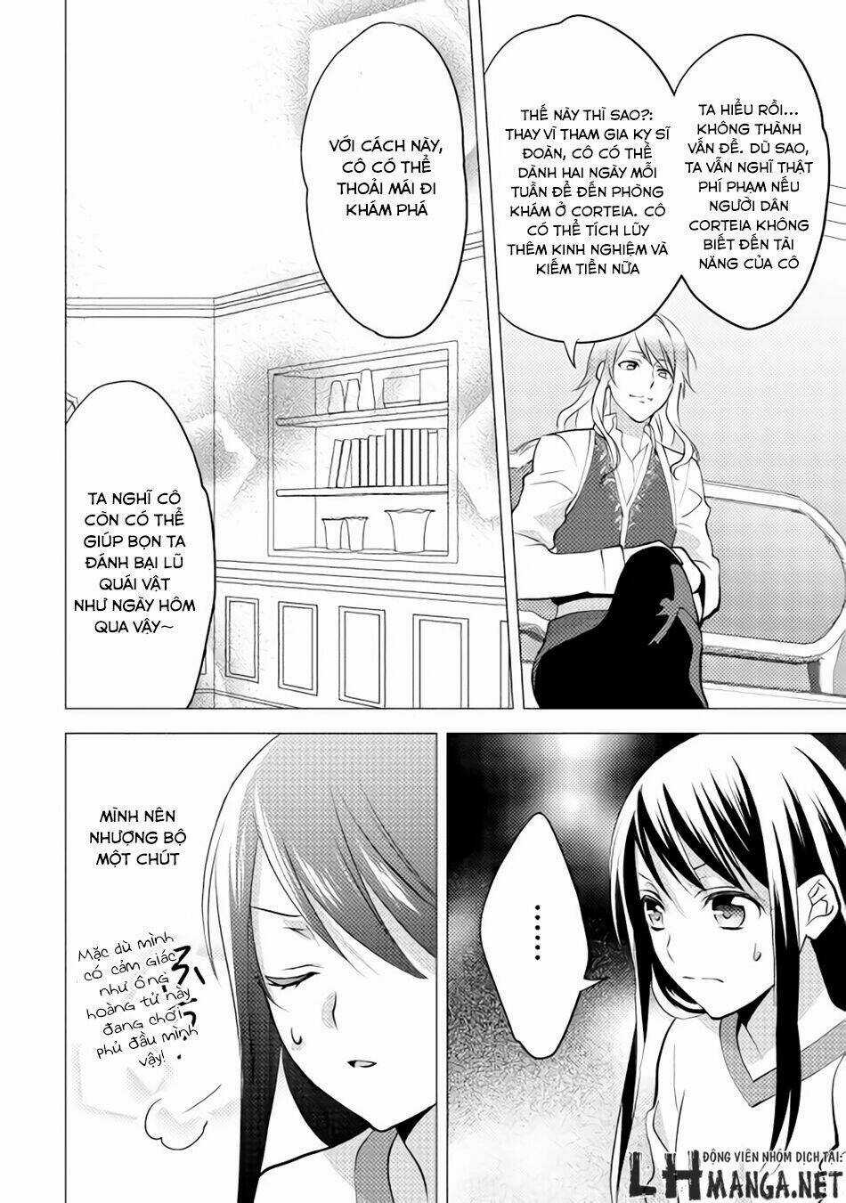 Isekai De 'Kuro No Iyashi Te' Tte Yobarete Imasu Chapter 5 trang 22