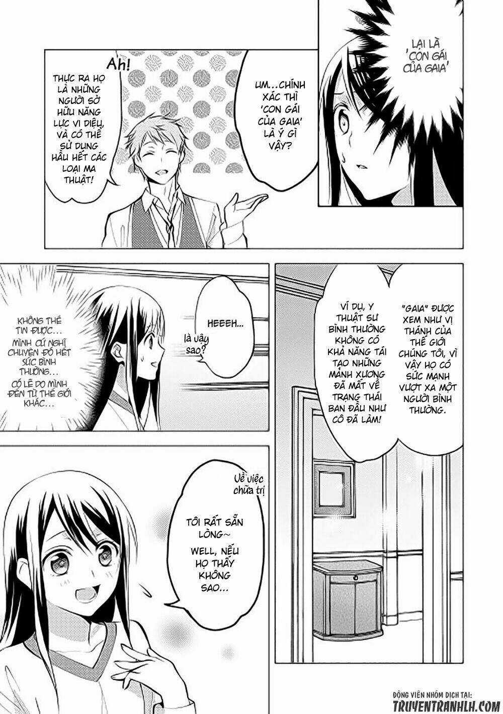 Isekai De 'Kuro No Iyashi Te' Tte Yobarete Imasu Chapter 6 trang 23