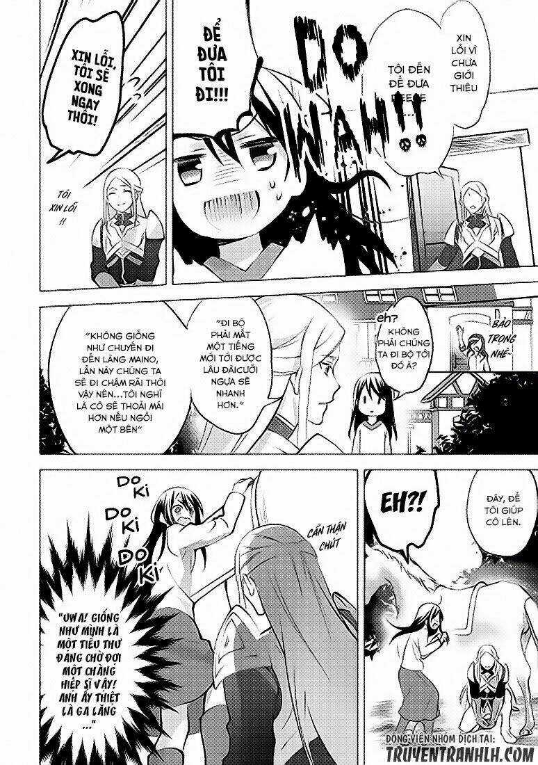 Isekai De 'Kuro No Iyashi Te' Tte Yobarete Imasu Chapter 7 trang 12