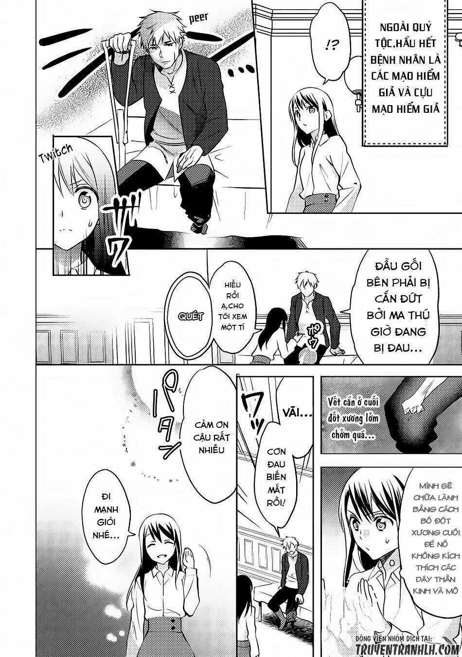 Isekai De 'Kuro No Iyashi Te' Tte Yobarete Imasu Chapter 9 trang 11