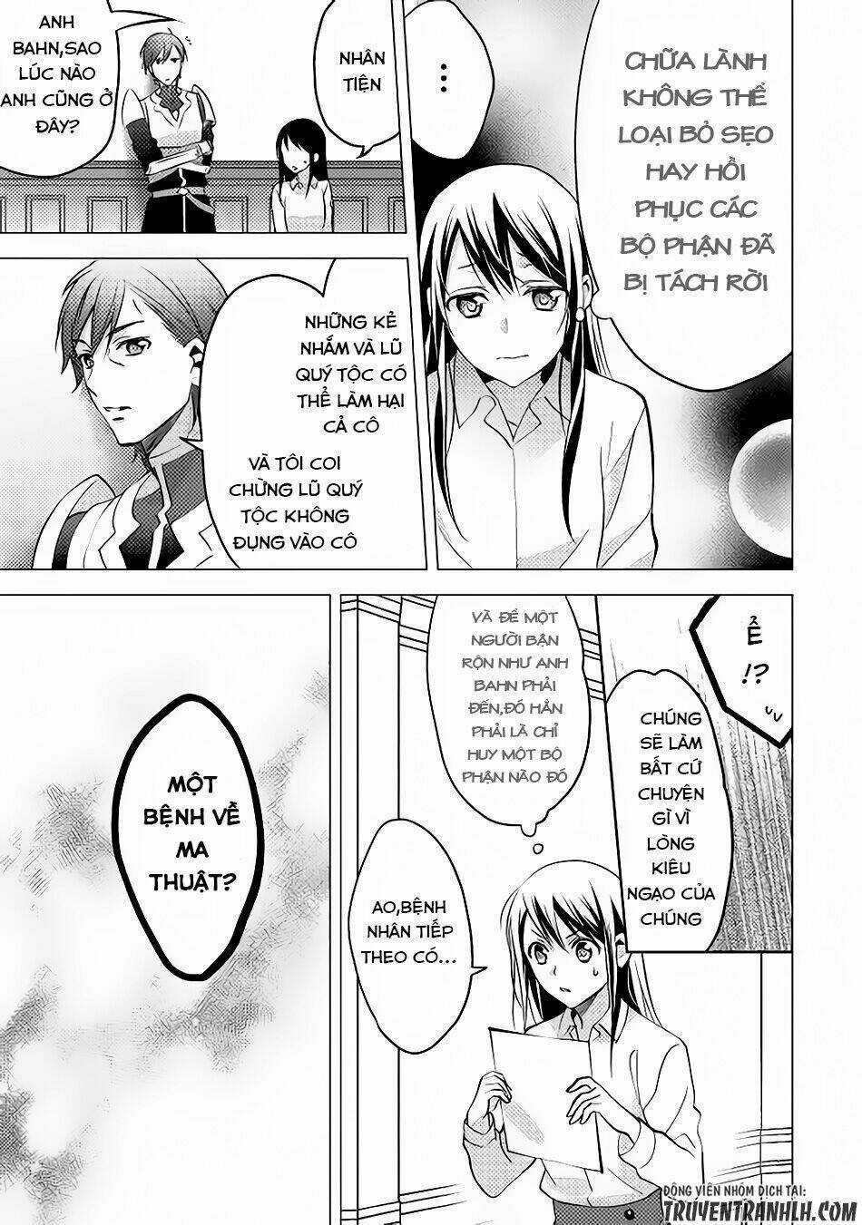 Isekai De 'Kuro No Iyashi Te' Tte Yobarete Imasu Chapter 9 trang 12