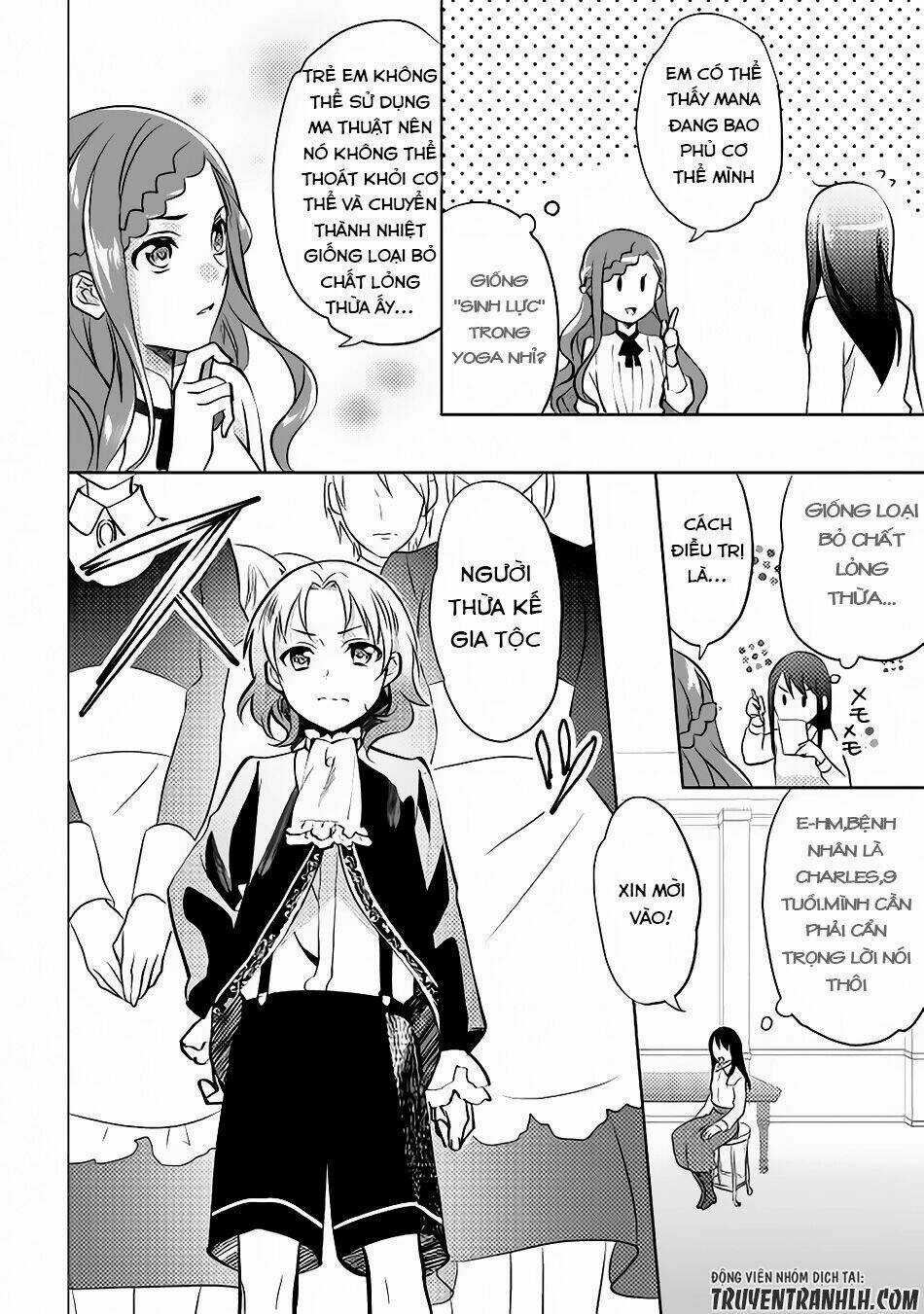 Isekai De 'Kuro No Iyashi Te' Tte Yobarete Imasu Chapter 9 trang 13