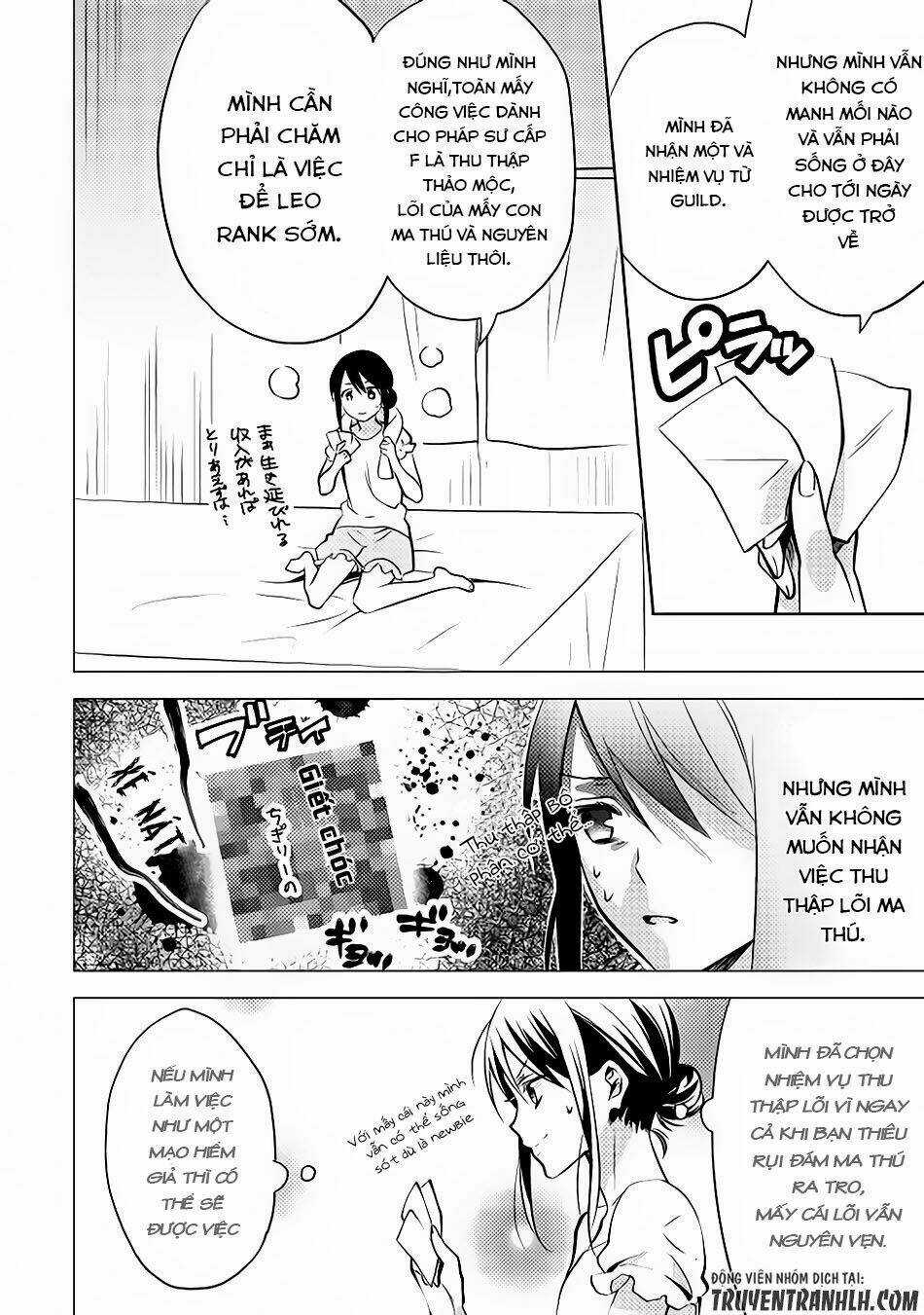 Isekai De 'Kuro No Iyashi Te' Tte Yobarete Imasu Chapter 9 trang 3