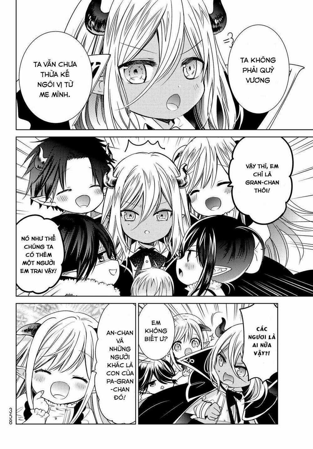 Isekai De Saikyo Mao No Kodomotachi No Mama Ni Natchaimashita Chapter 17 trang 16