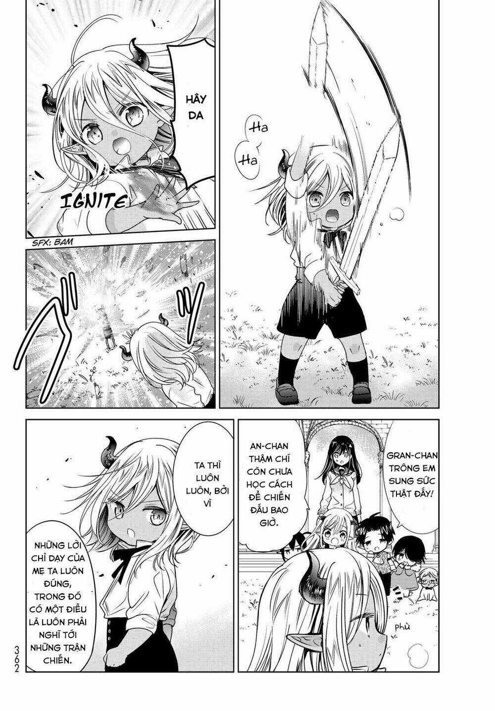 Isekai De Saikyo Mao No Kodomotachi No Mama Ni Natchaimashita Chapter 17 trang 20