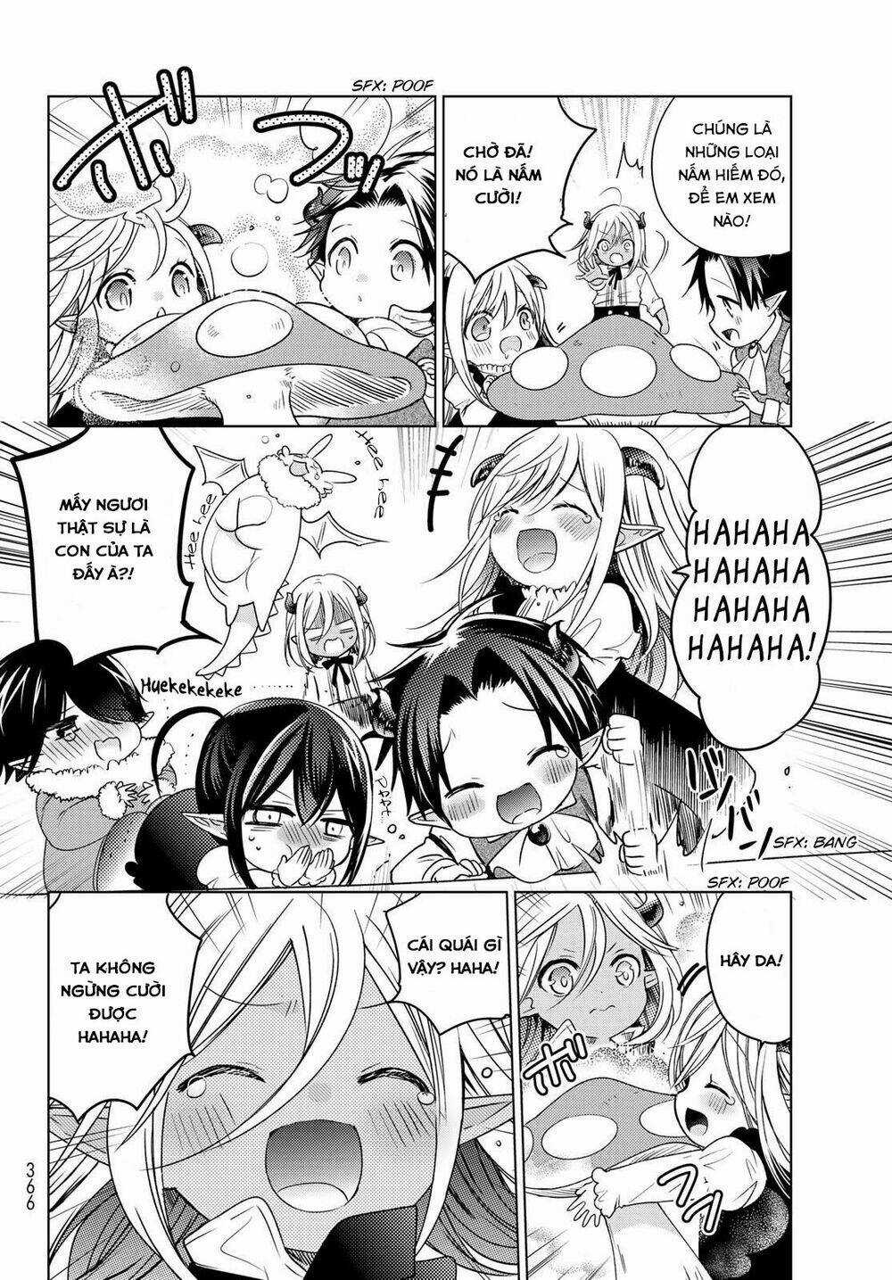 Isekai De Saikyo Mao No Kodomotachi No Mama Ni Natchaimashita Chapter 17 trang 24