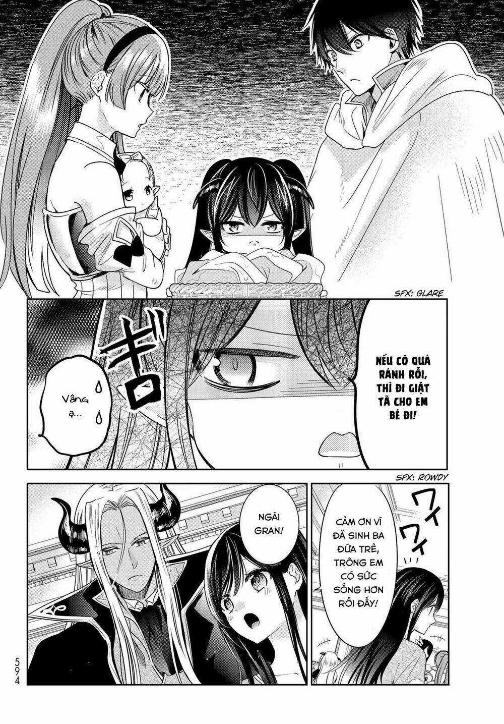 Isekai De Saikyo Mao No Kodomotachi No Mama Ni Natchaimashita Chapter 28 trang 8