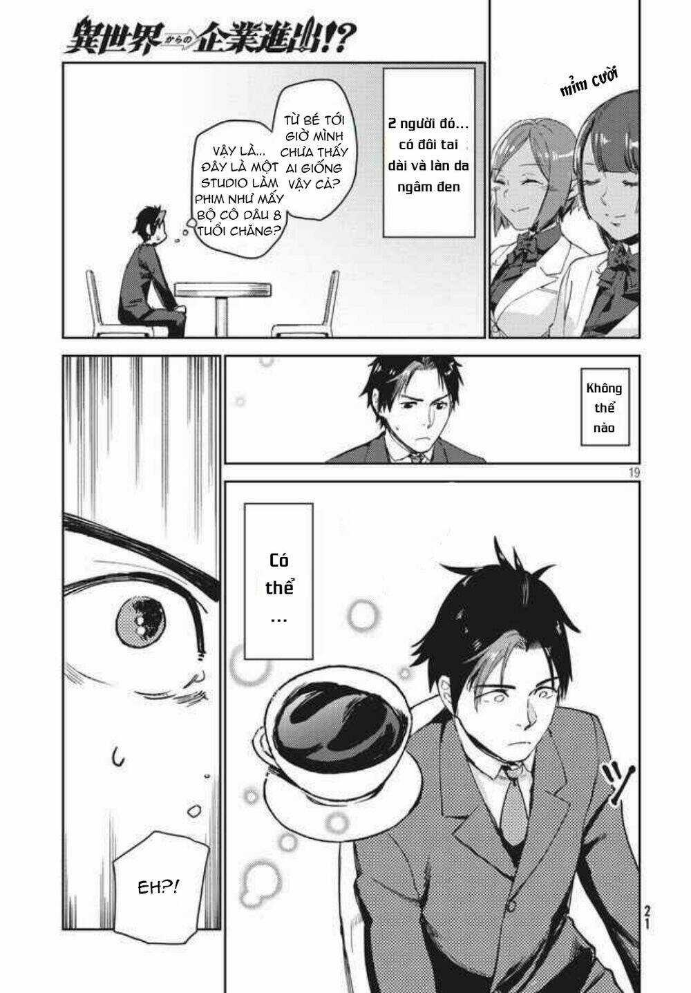 Isekai Kara No Kigyou Shutshutsu Chapter 1 trang 21