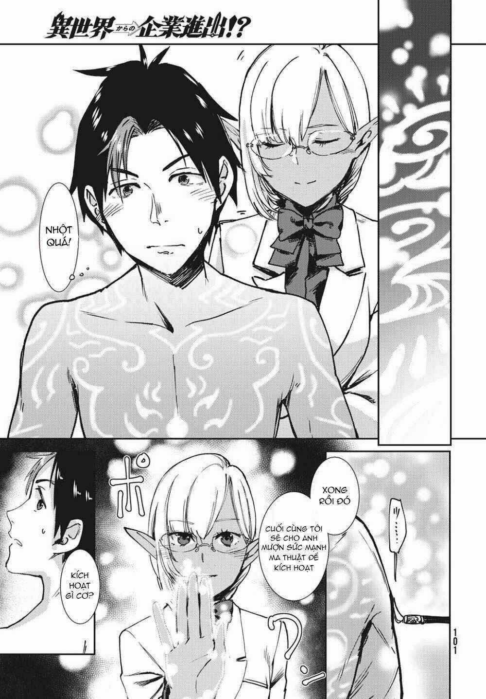 Isekai Kara No Kigyou Shutshutsu Chapter 3 trang 10