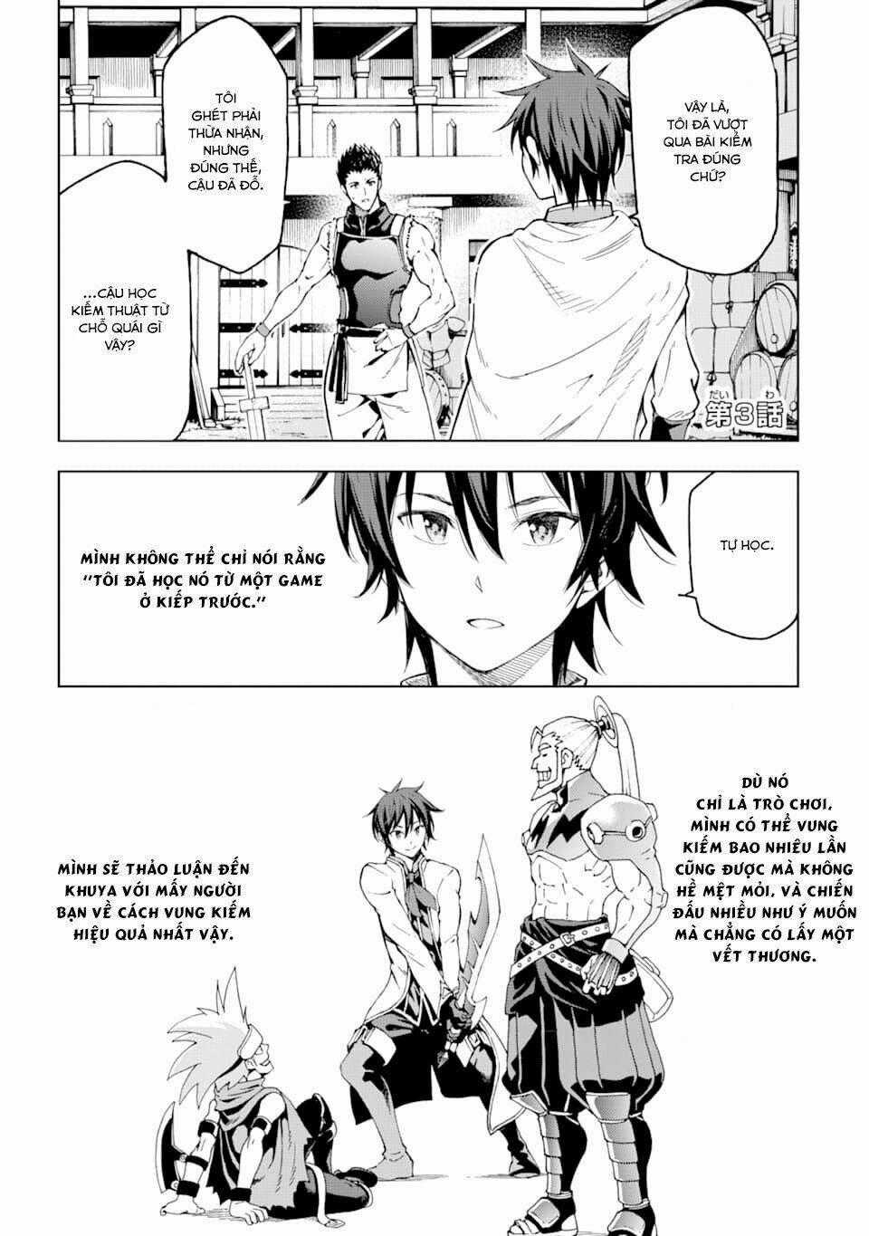 Isekai Kenja No Tensei Musou ~ Game No Chishiki De Isekai Saikyou ~ Chapter 3 trang 1