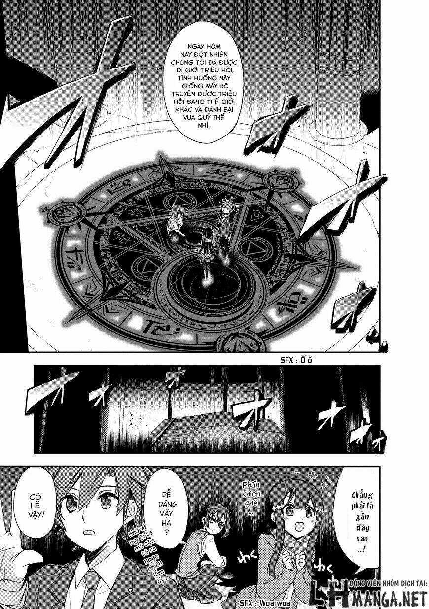 Isekai Mahou Wa Okureteru! Chapter 1 trang 8