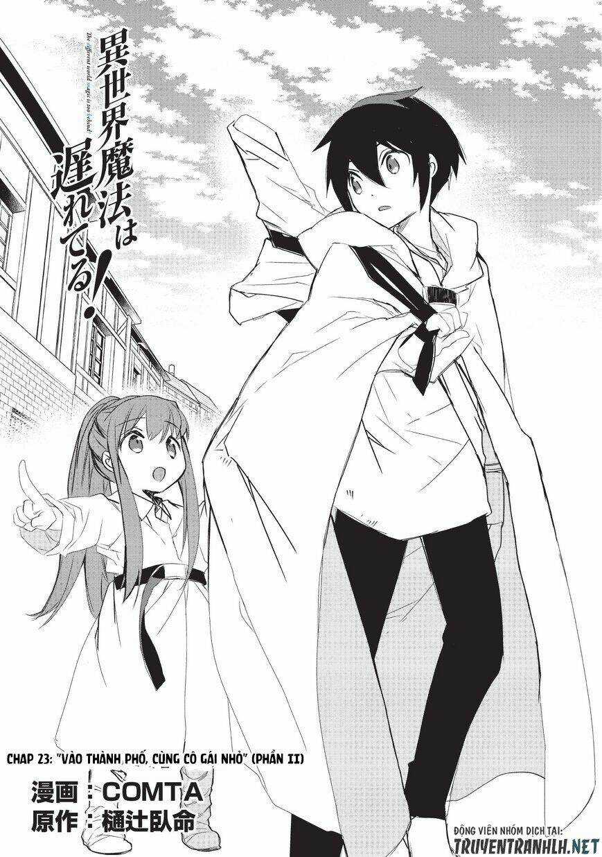 Isekai Mahou Wa Okureteru! Chapter 23 trang 1