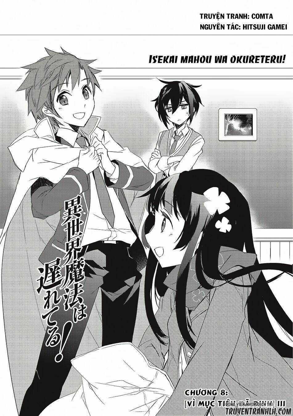 Isekai Mahou Wa Okureteru! Chapter 8 trang 1