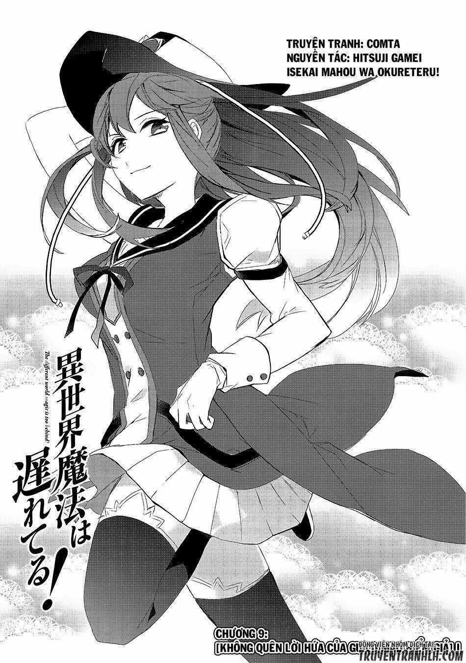 Isekai Mahou Wa Okureteru! Chapter 9 trang 1