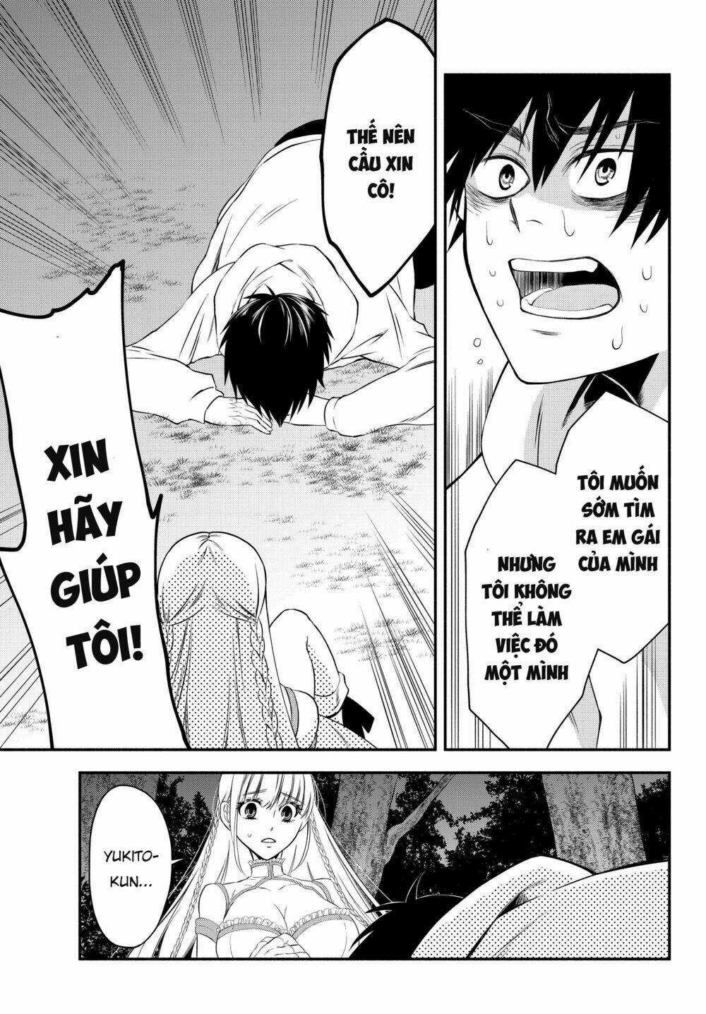 Isekai Man Chikin -Hp 1 No Mama De Saikyou Saisoku Danjon Kouryaku Chapter 3 trang 24
