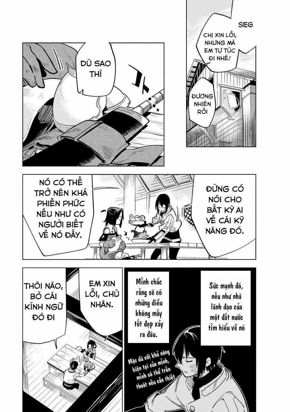 Isekai Meikyuu No Saishinbu O Mezasou Chapter 22.2 trang 9