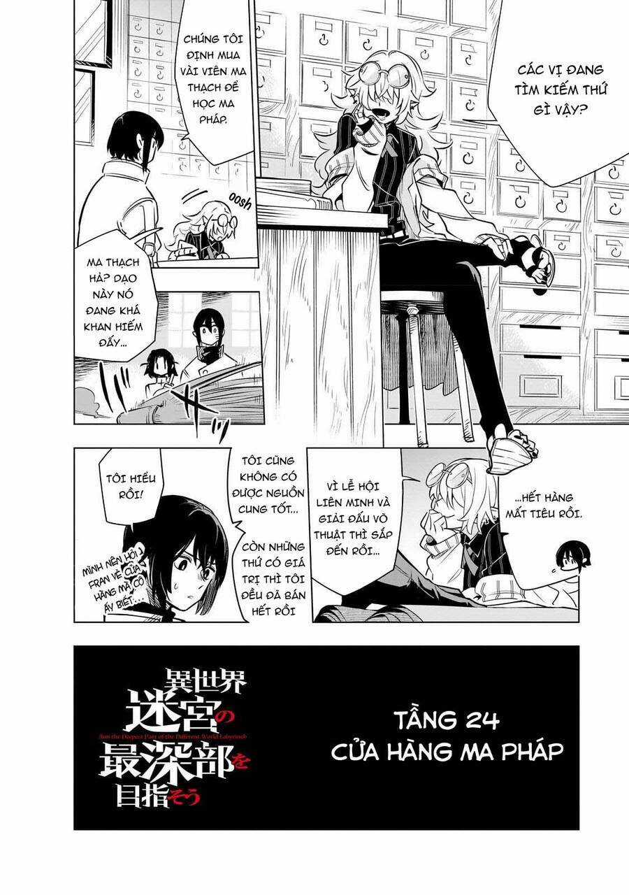 Isekai Meikyuu No Saishinbu O Mezasou Chapter 24 trang 2