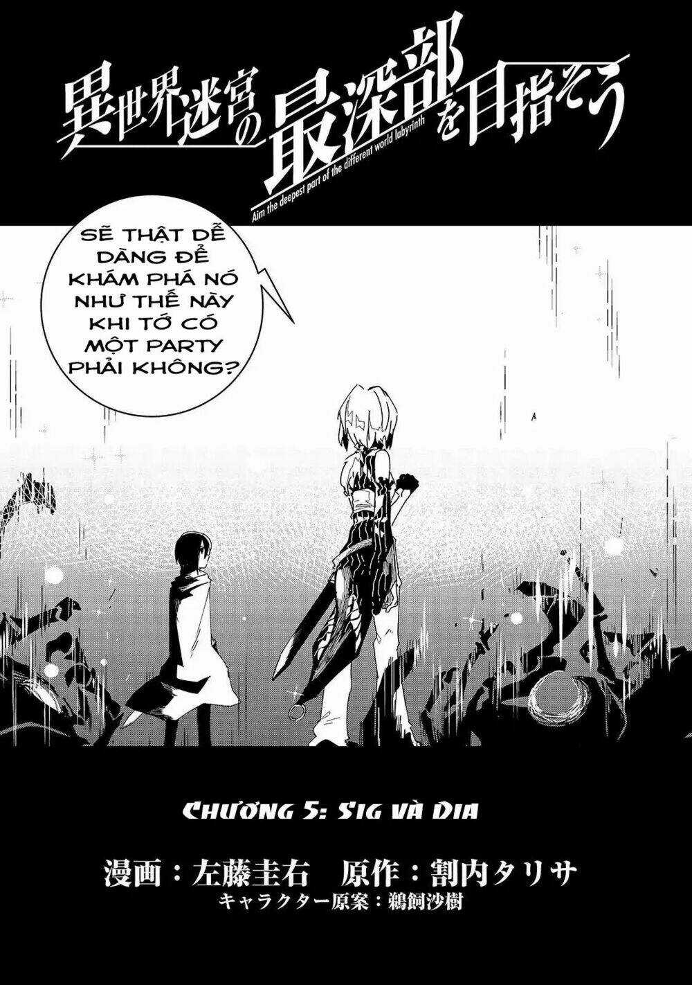 Isekai Meikyuu No Saishinbu O Mezasou Chapter 5 trang 5