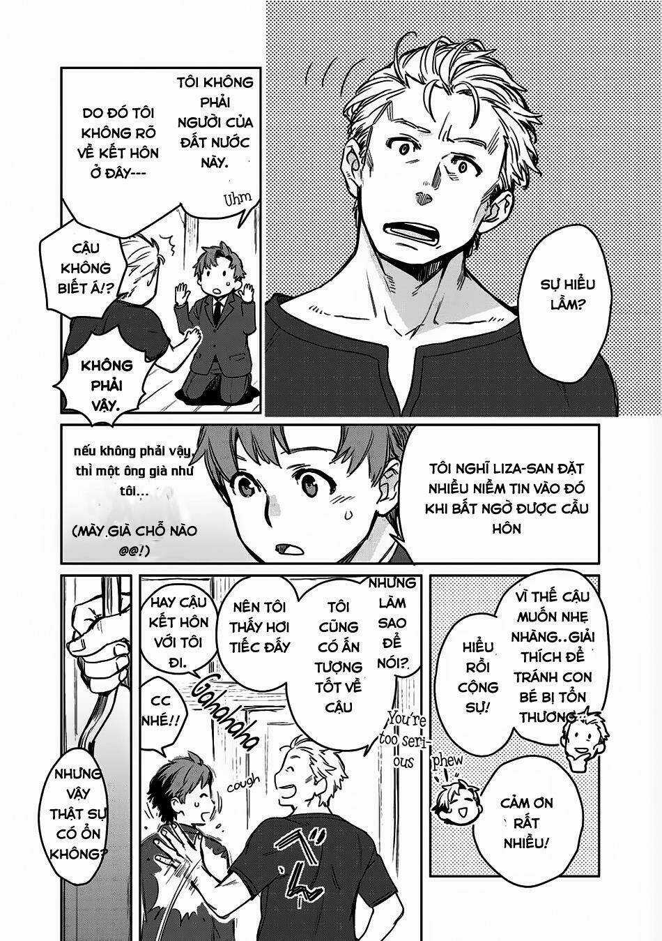 Isekai Ni Kita Mitai Dakedo Ikanisureba Yoi No Darou Chapter 2 trang 18