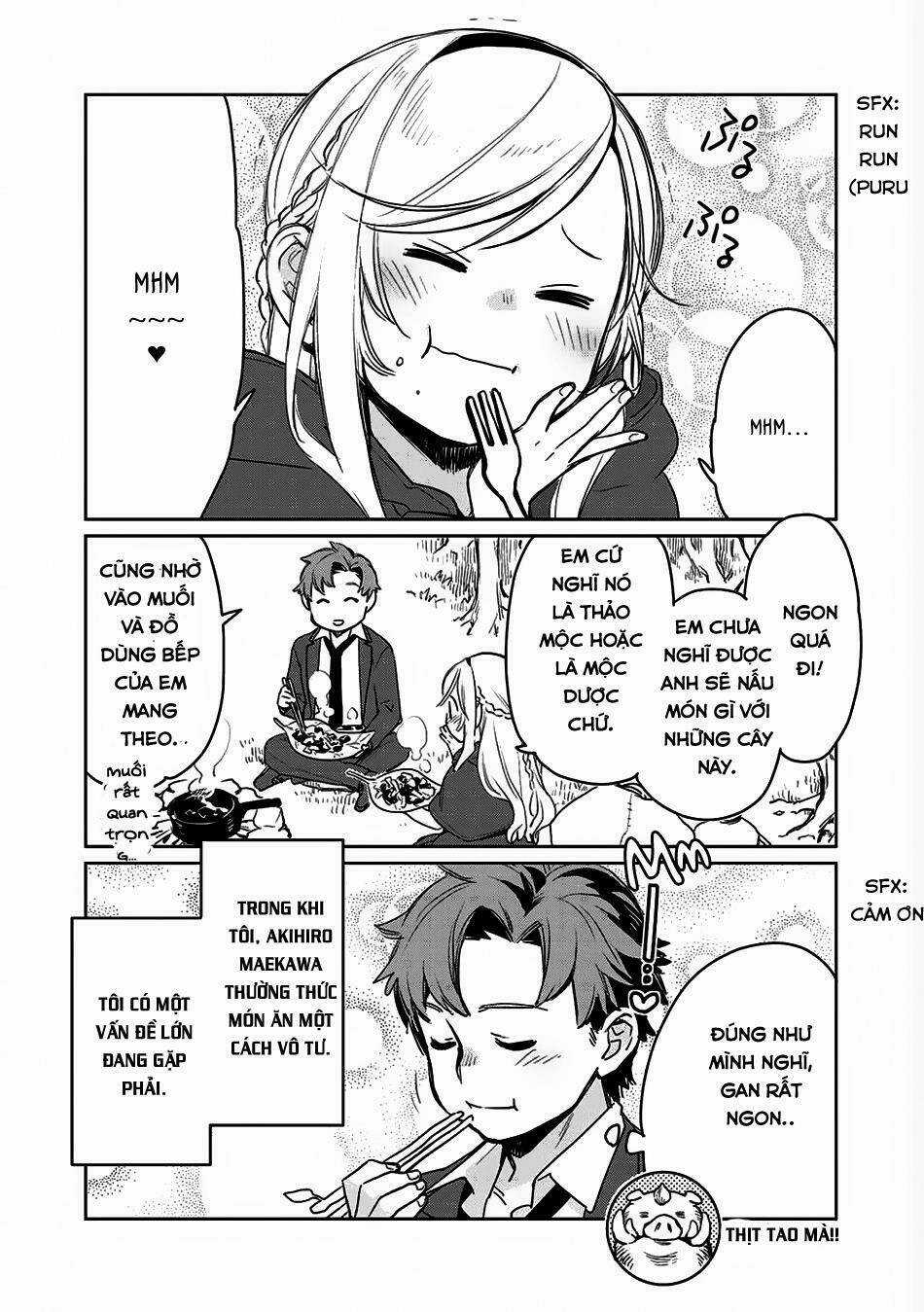 Isekai Ni Kita Mitai Dakedo Ikanisureba Yoi No Darou Chapter 2 trang 4