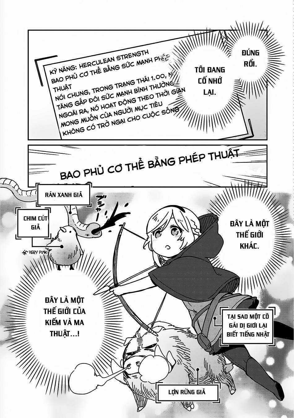 Isekai Ni Kita Mitai Dakedo Ikanisureba Yoi No Darou Chapter 2 trang 7