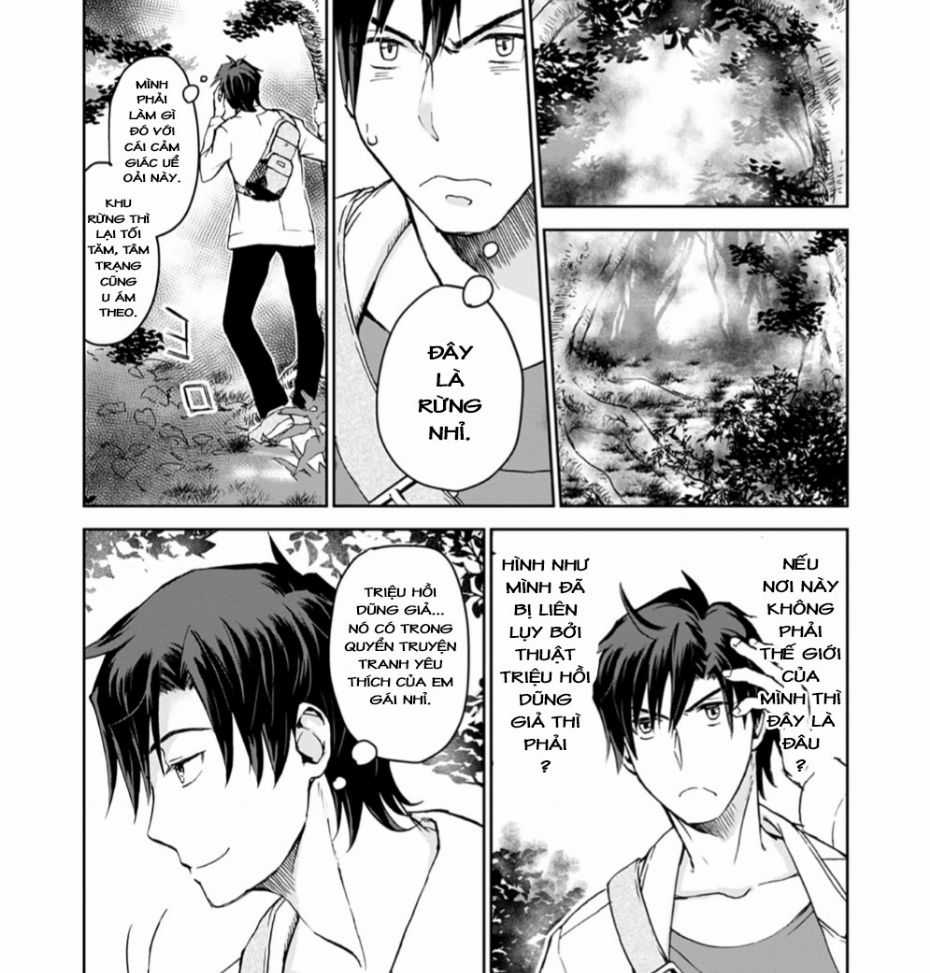 Isekai Ni Otosaretara... Jouka Wa Kihon! - Rơi Vào Dị Giới, Tôi Chủ Yếu Đi Thanh Tẩy! Chapter 1 trang 11