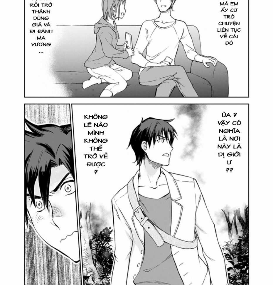 Isekai Ni Otosaretara... Jouka Wa Kihon! - Rơi Vào Dị Giới, Tôi Chủ Yếu Đi Thanh Tẩy! Chapter 1 trang 12