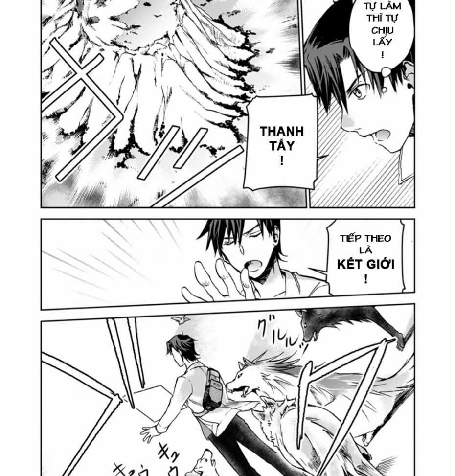 Isekai Ni Otosaretara... Jouka Wa Kihon! - Rơi Vào Dị Giới, Tôi Chủ Yếu Đi Thanh Tẩy! Chapter 3 trang 10